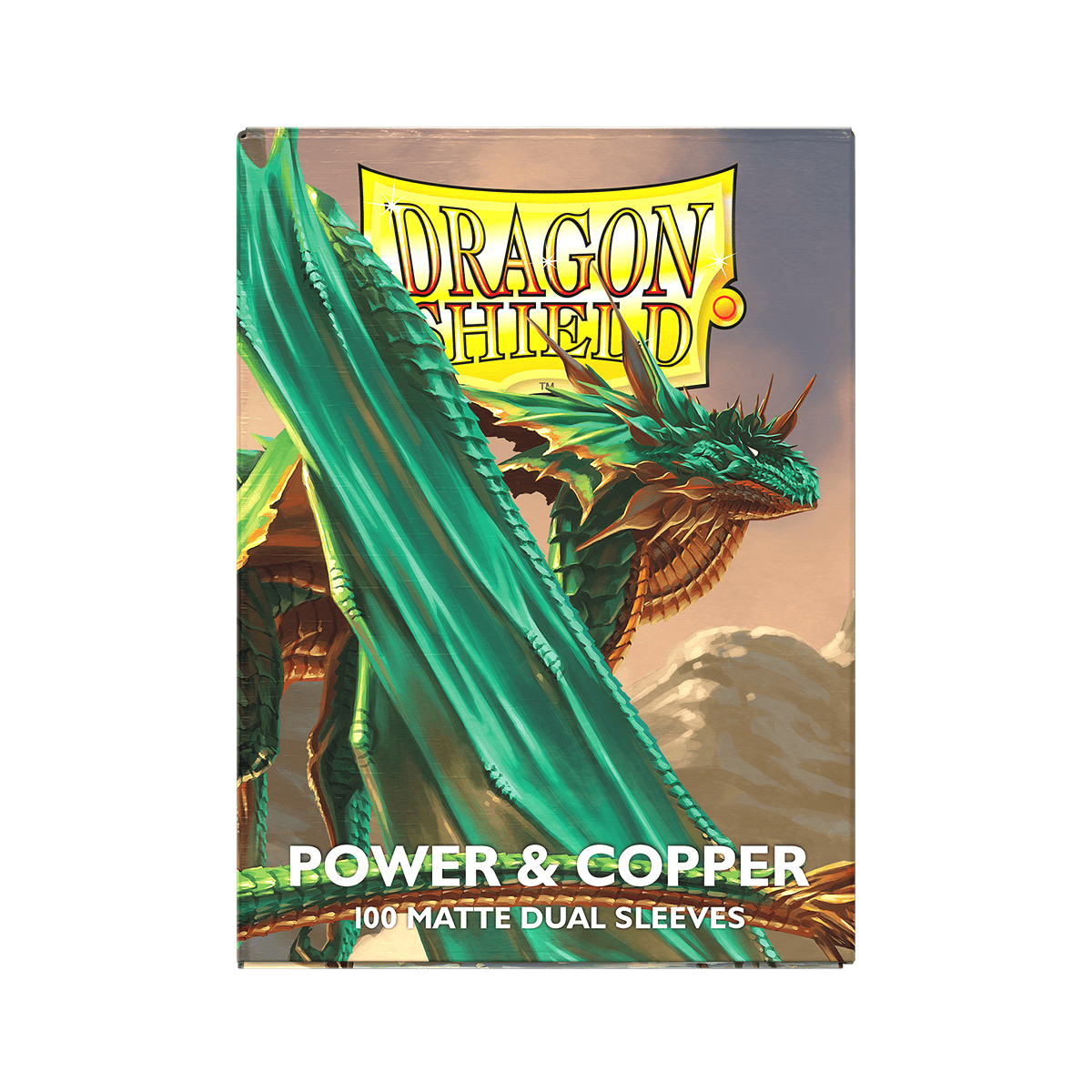 Collectible Card Games - Accessories - Sleeves Arcane Tinmen Matte Dual: Power & Copper