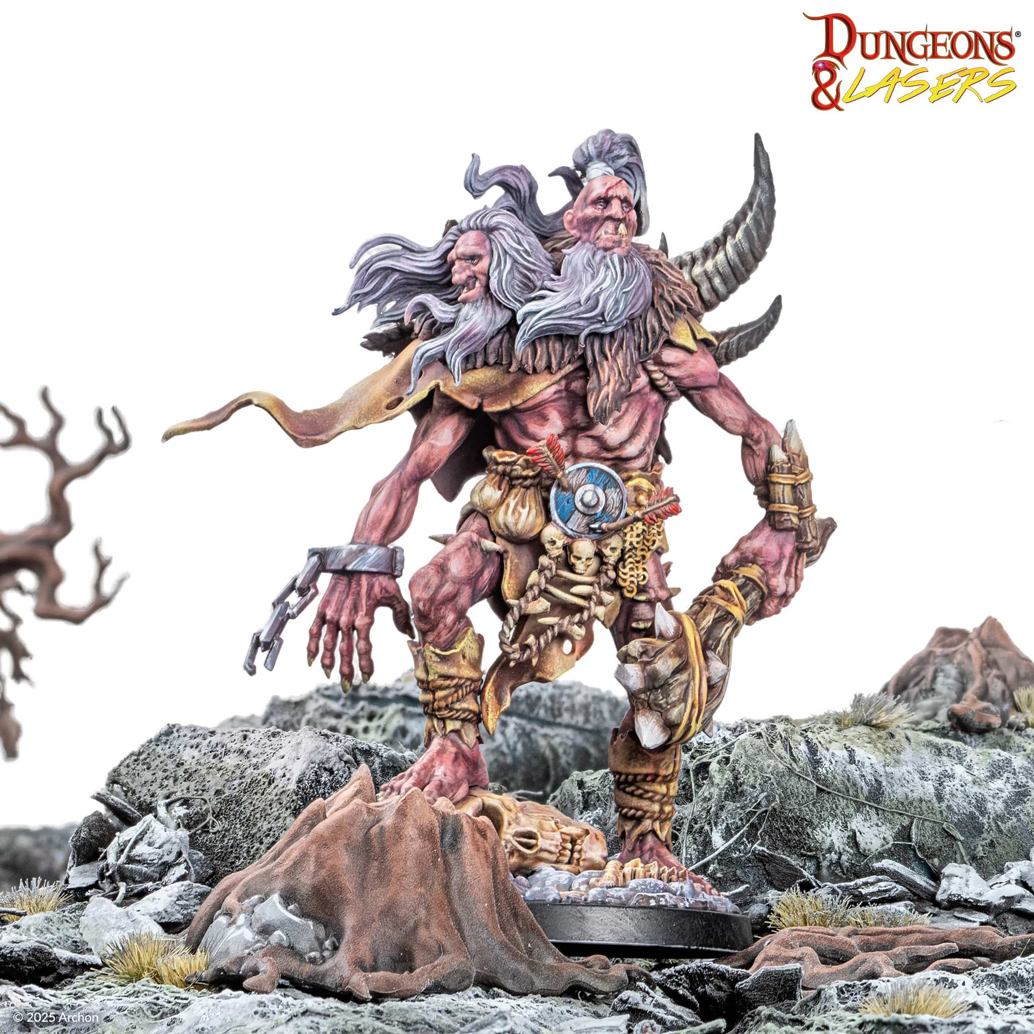Dungeons and Lasers: Caves – Gervase the Ettin - Saltire Games