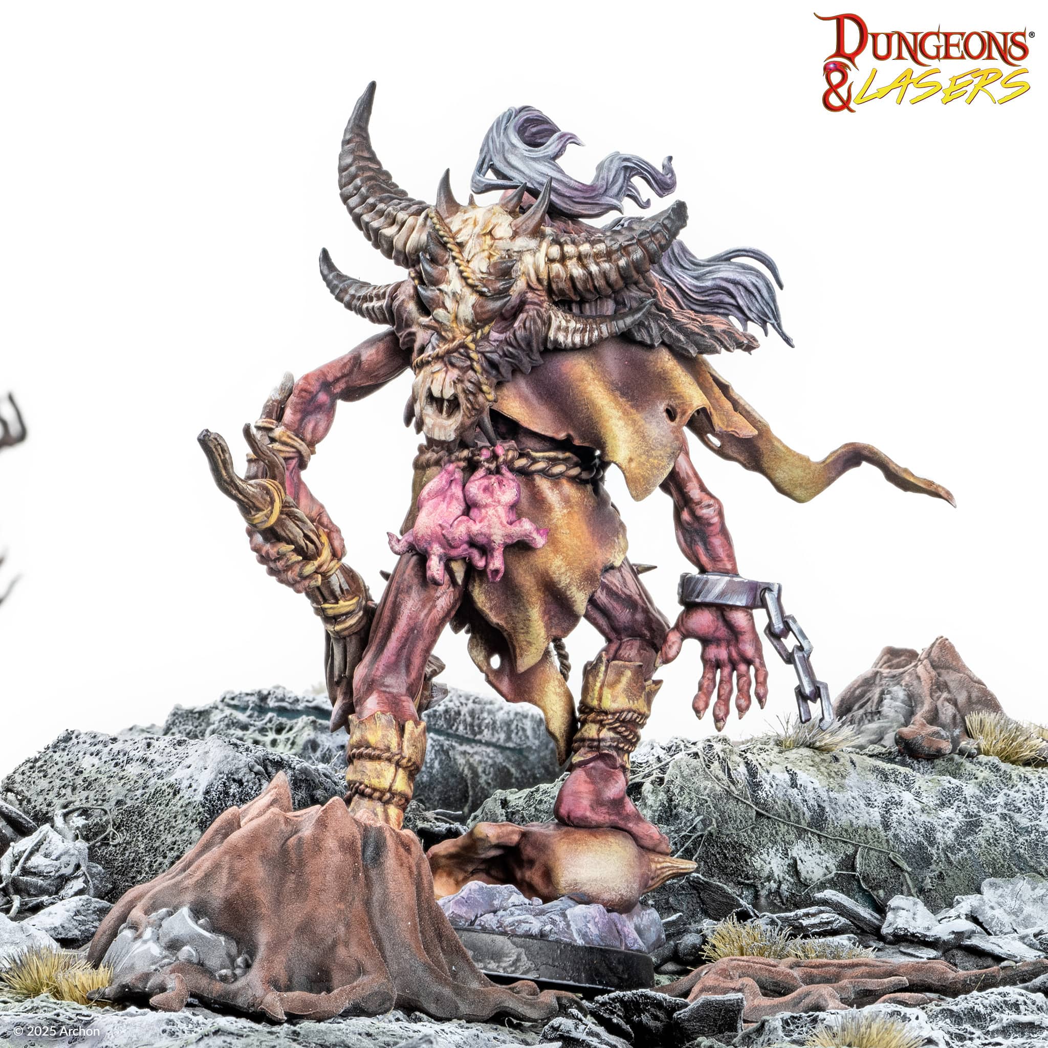 Dungeons and Lasers: Caves – Gervase the Ettin - Saltire Games