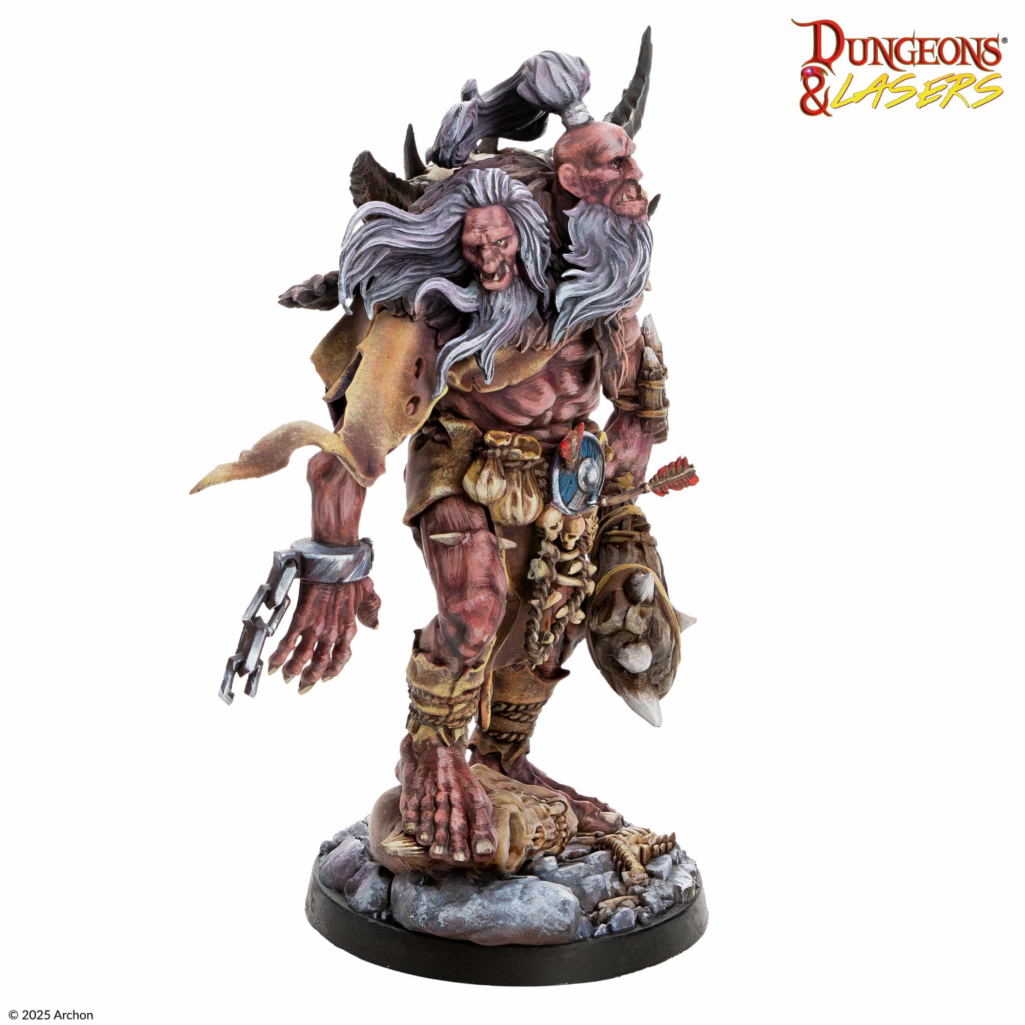 Dungeons and Lasers: Caves – Gervase the Ettin - Saltire Games