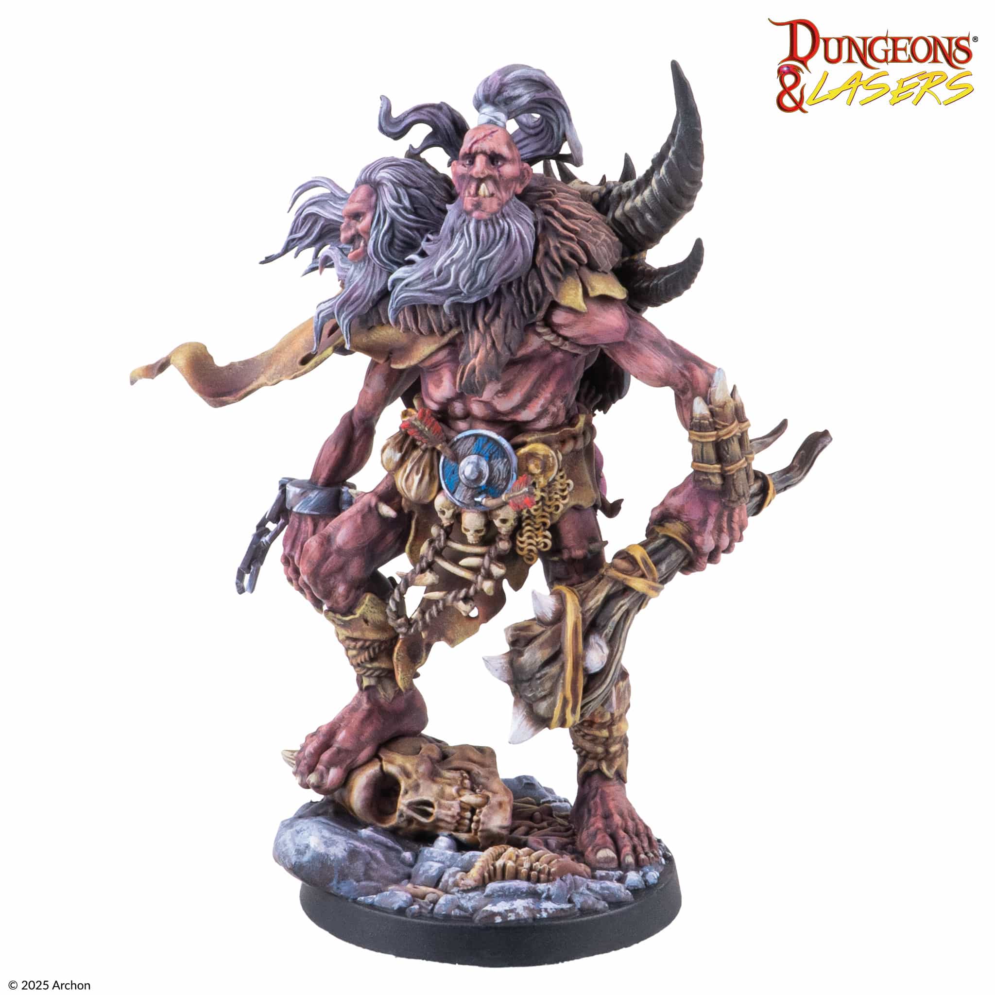 Dungeons and Lasers: Caves – Gervase the Ettin - Saltire Games