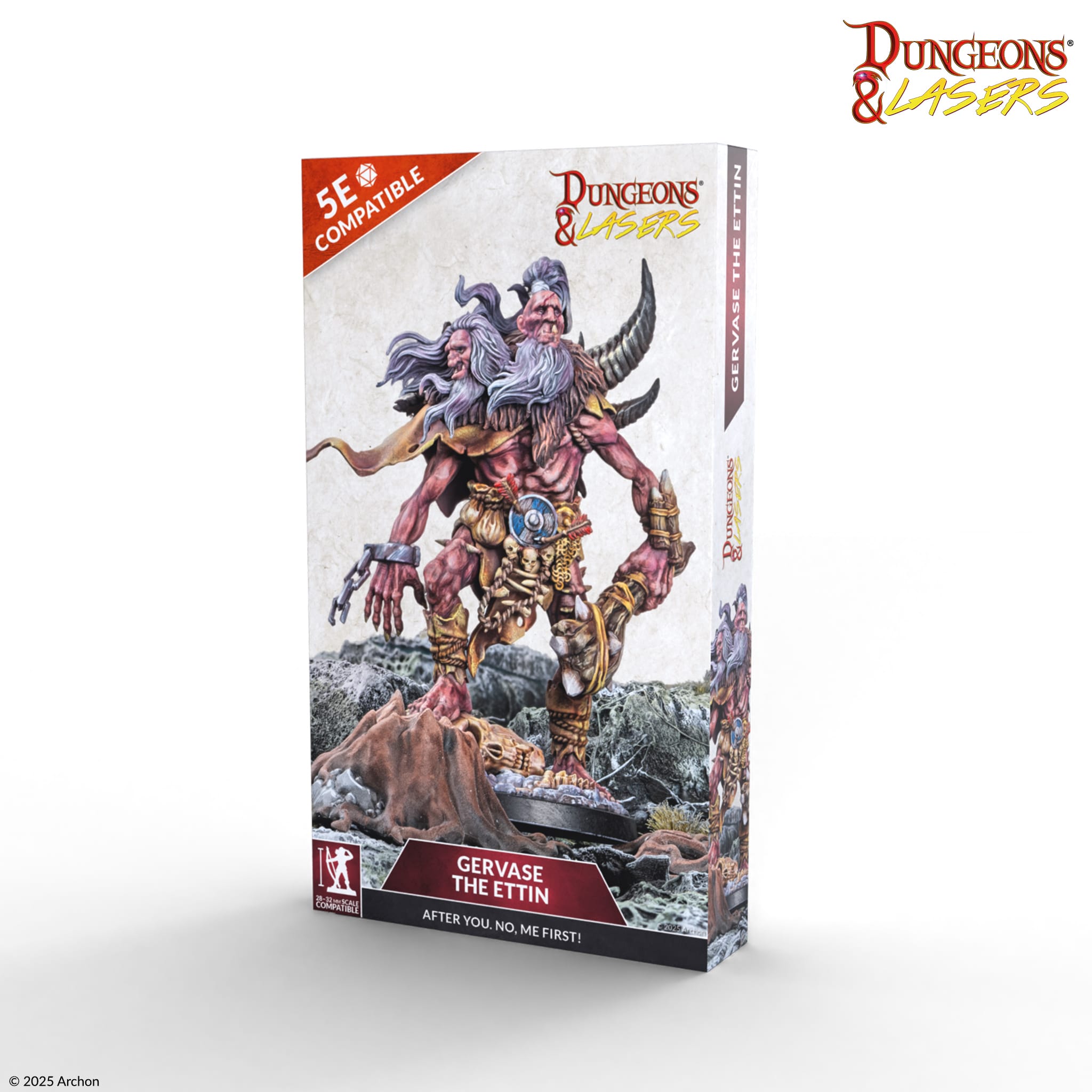 Dungeons and Lasers: Caves – Gervase the Ettin - Saltire Games