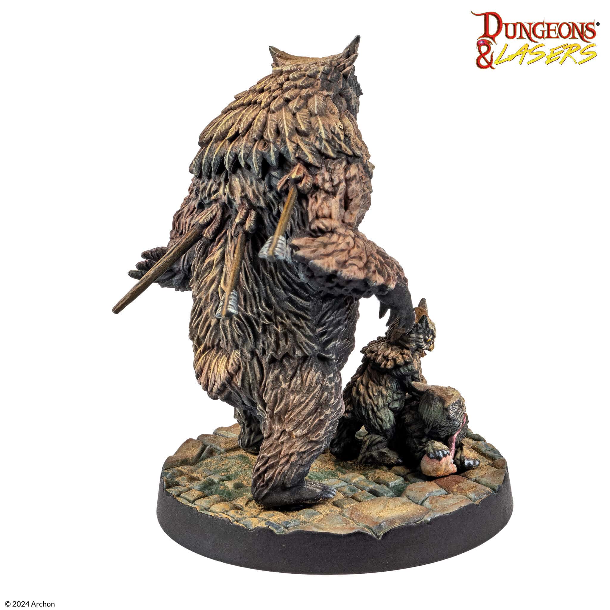 Dungeons and Lasers: Owlbear Family - Saltire Games