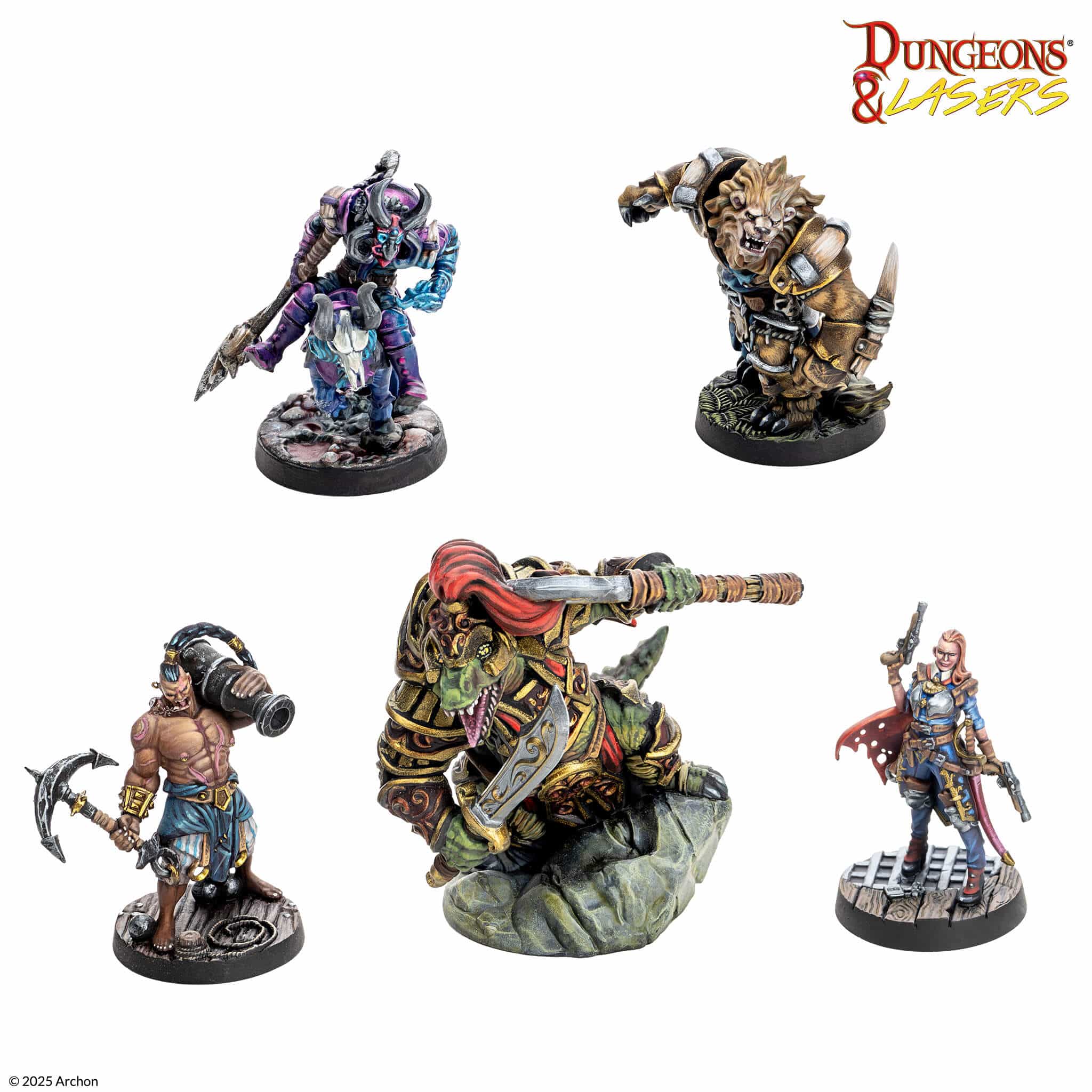 Dungeons and Lasers: Raiders And Beasts Of Scareguards Archipelago - Saltire Games