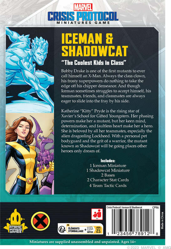 Iceman and Shadowcat Character Pack - Saltire Games