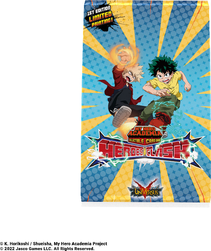 My Hero Academia CCG: Heroes Clash Booster Packs - Saltire Games