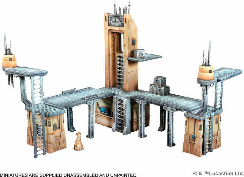 Star Wars Shatterpoint High Ground Terrain Pack - Saltire Games