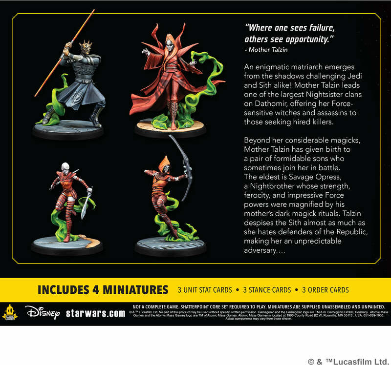 Witches of Dathomir Squad Pack - Star Wars: Shatterpoint - Saltire Games