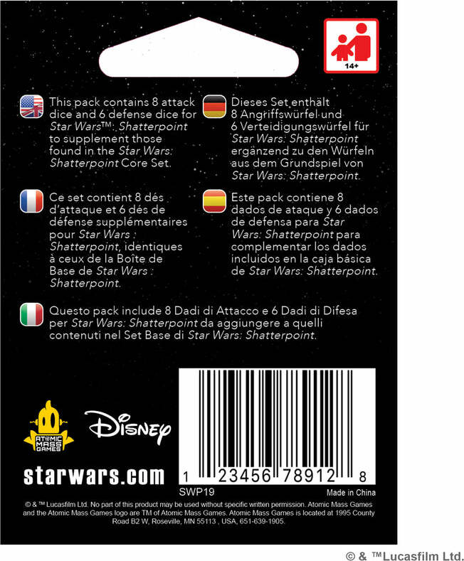 SW SP Dice Pack - Saltire Games