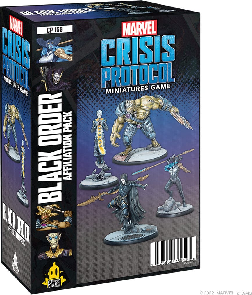 Marvel: Crisis Protocol - Black Order Affiliation Pack - Saltire Games