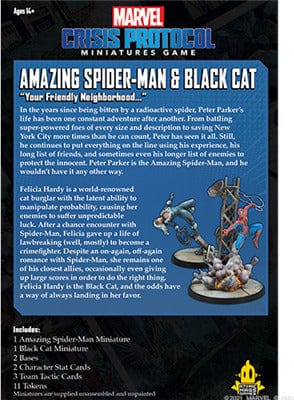 Marvel: Crisis Protocol - Amazing Spider-Man & Black Cat - Saltire Games