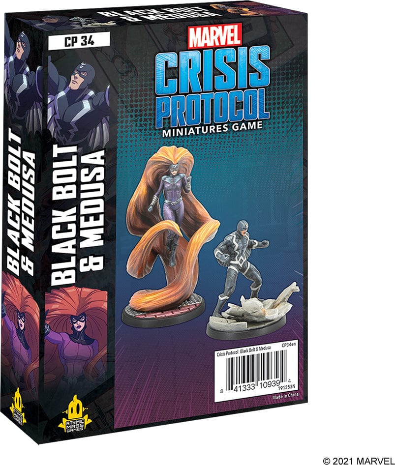 Marvel Crisis Protocol: Black Bolt and Medusa - Saltire Games