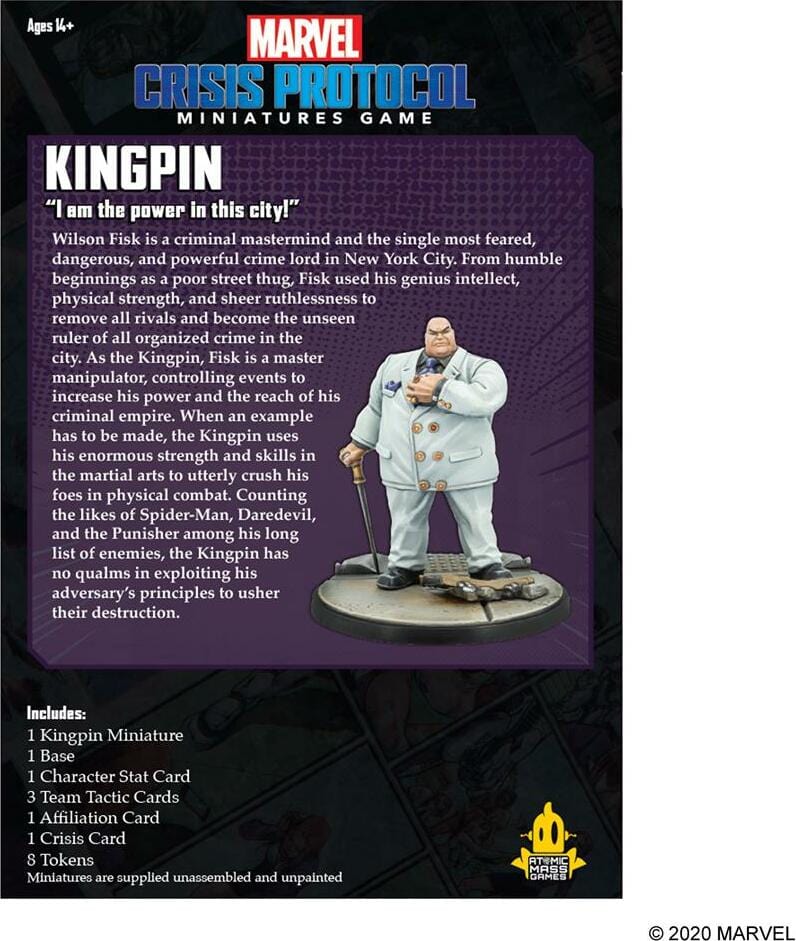 Marvel Crisis Protocol: Kingpin - Saltire Games