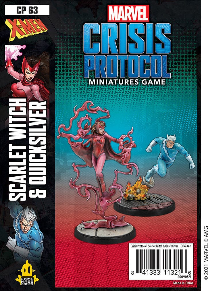 Marvel: Crisis Protocol - Scarlet Witch & Quicksilver - Saltire Games