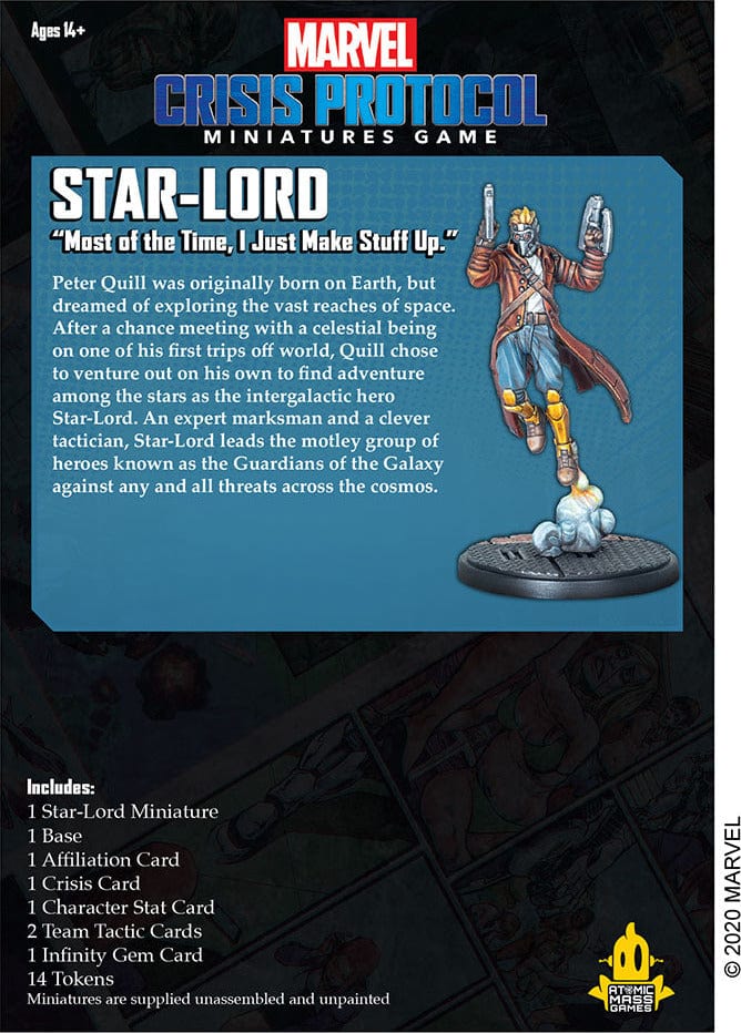 Marvel Crisis Protocol: Star-Lord - Saltire Games