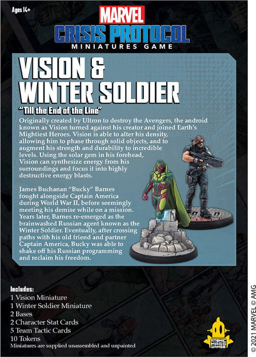 Marvel Crisis Protocol: Vision and Winter Soldier - Saltire Games