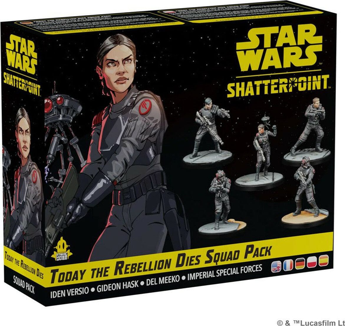 Star Wars Shatterpoint Today the Rebellion Dies Squad Pack - Saltire Games