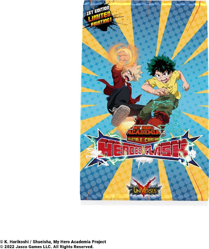 my hero academia heroes clash booster box Collectible Card Game Series 3 Unlimited 10-Card Single-Pack Pack | TCG for Adults | Ages 14+ | 2 Players 3 uncommons UniVersus My Hero Academia: Heroes