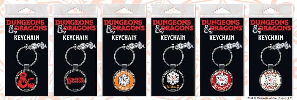 Novelty Ata-Boy DnD Keychain