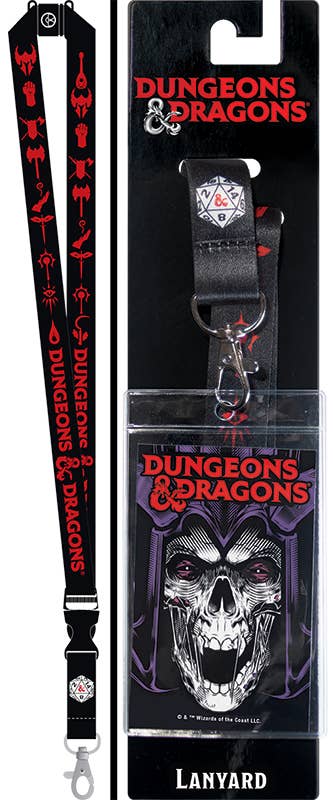 Novelty Ata-Boy Dungeons & Dragons   Lanyard