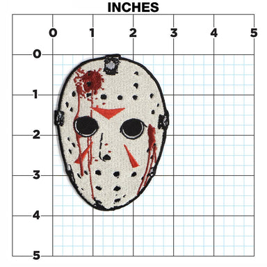 Novelty - Patches Ata-Boy Friday the 13th  Jason Mask Patch