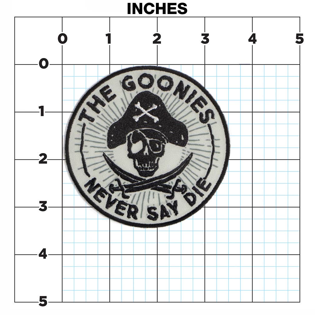 Novelty - Patches Ata-Boy Goonies Never Say Die Patch