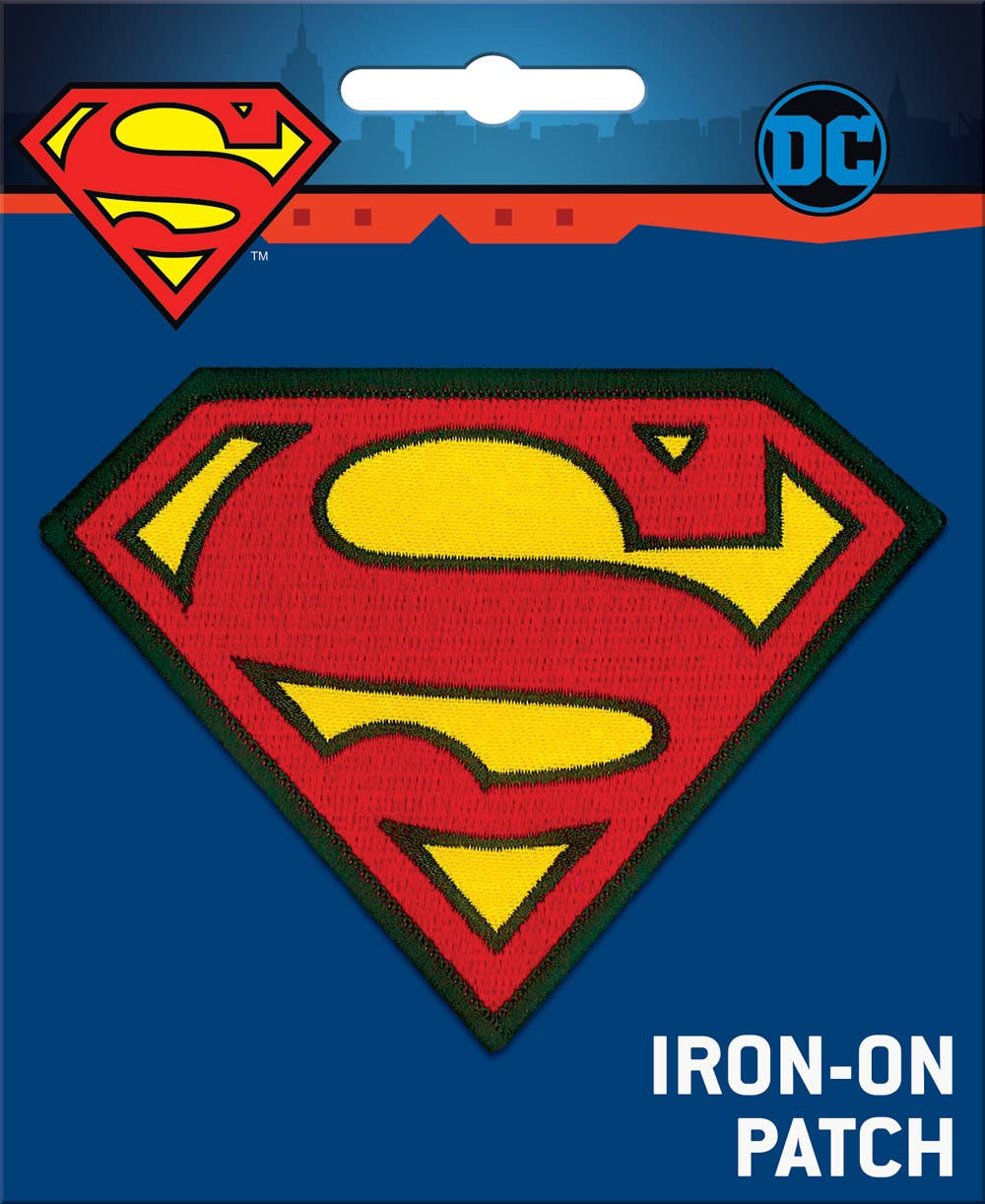Novelty - Patches Ata-Boy Superman S Shield Patch