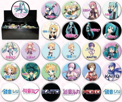 Novelty - Pin Ata-Boy Hatsune Miku Button