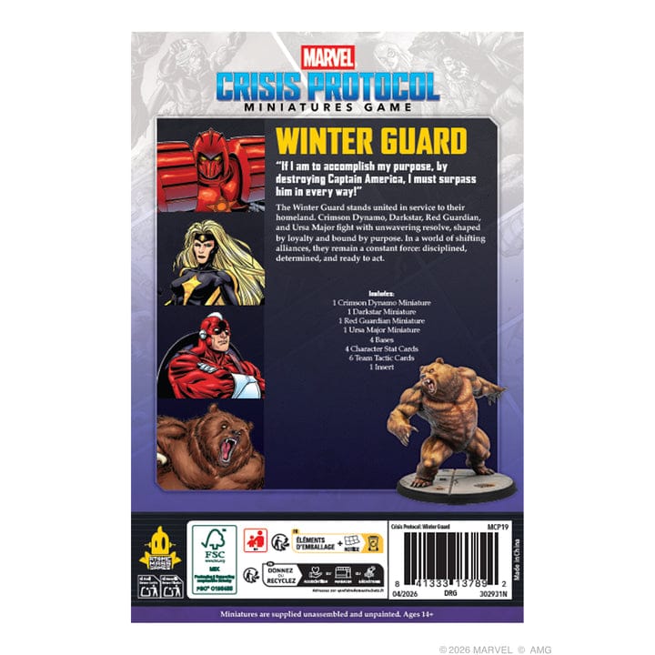 Marvel: Crisis Protocol – Winter Guard - Saltire Games
