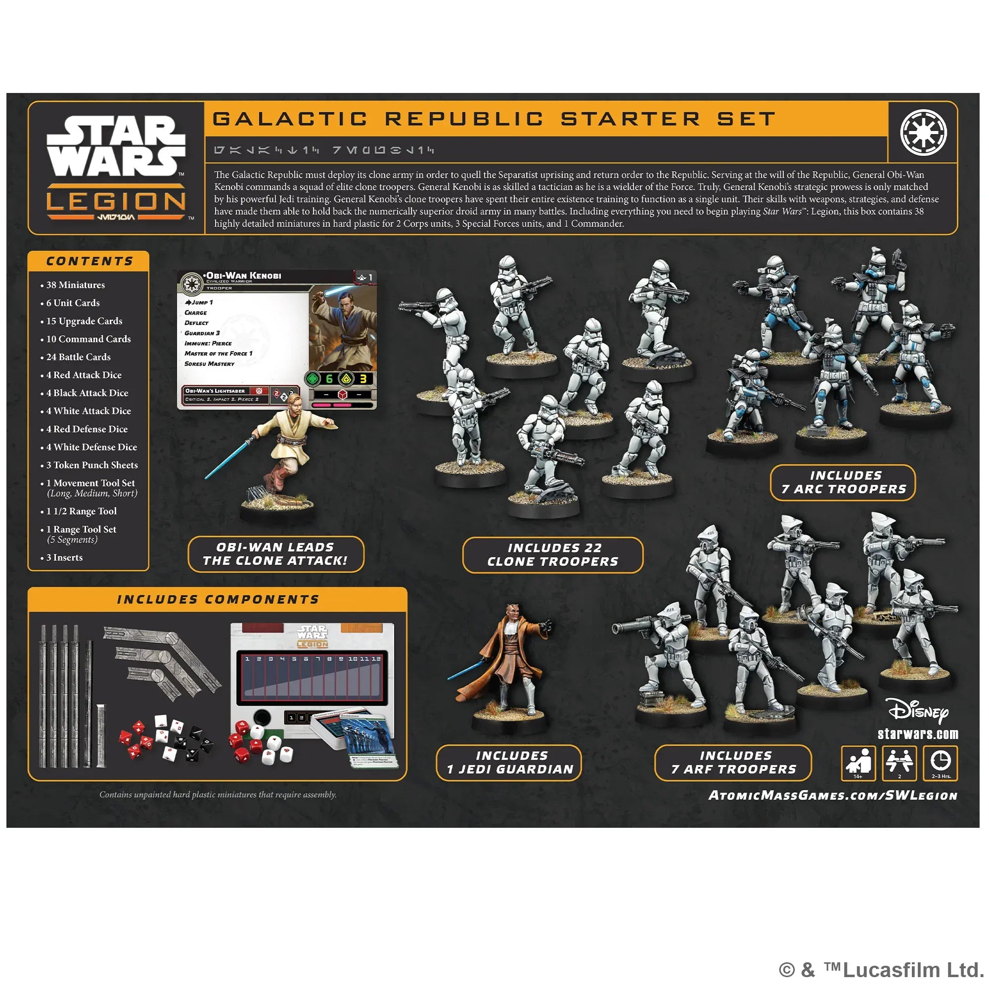 Galactic Republic Starter Set - Saltire Games