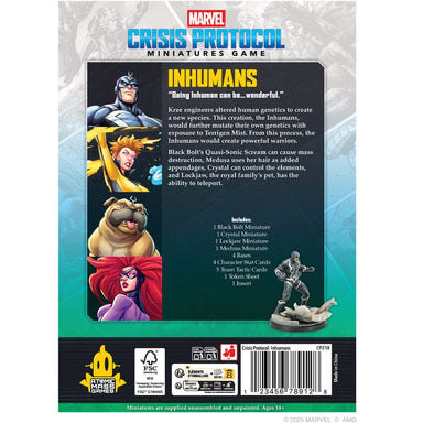 Marvel: Crisis Protocol – Inhumans Affiliation Pack - Saltire Games