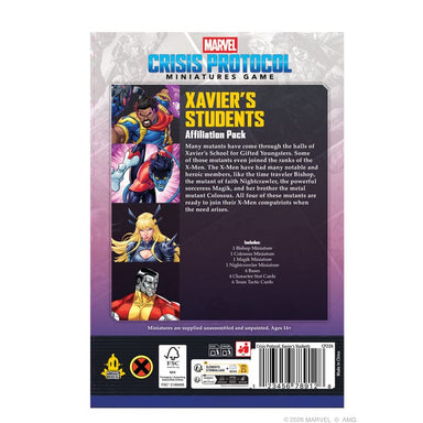 Marvel: Crisis Protocol - Xavier’s Students Affiliation Pack - Saltire Games