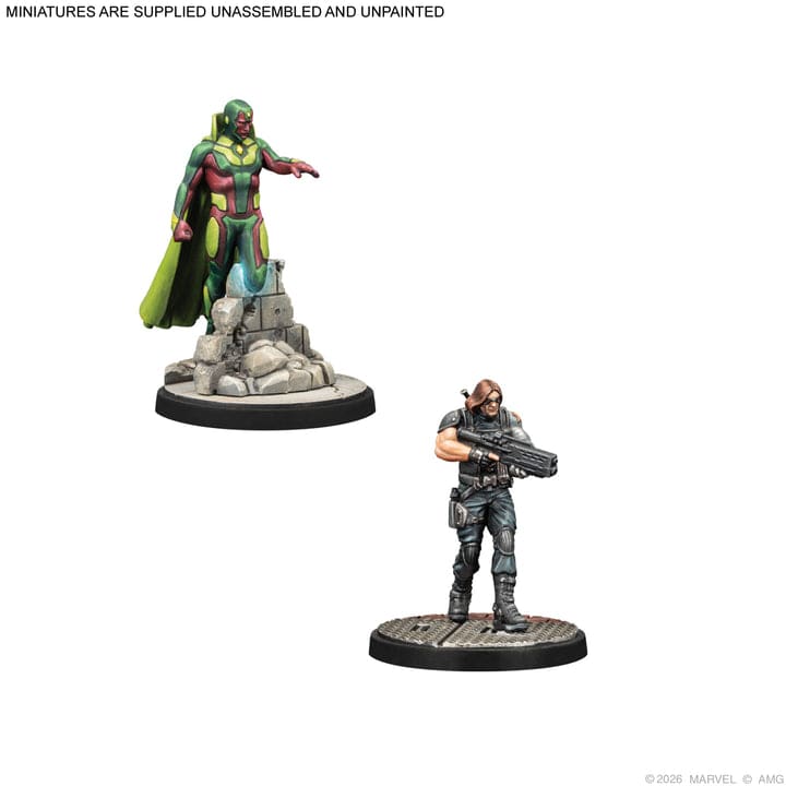 Marvel Crisis Protocol – Avengers Brains & Brawn Character Pack - Saltire Games