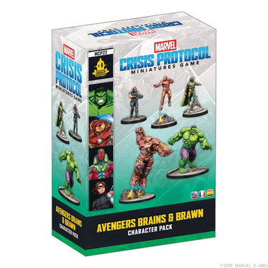 Marvel Crisis Protocol – Avengers Brains & Brawn Character Pack - Saltire Games