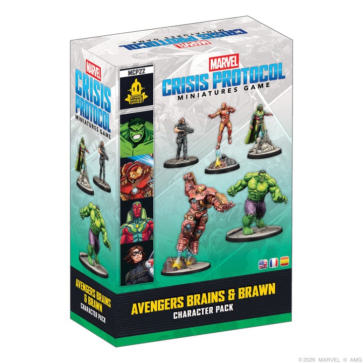 Marvel Crisis Protocol – Avengers Brains & Brawn Character Pack - Saltire Games