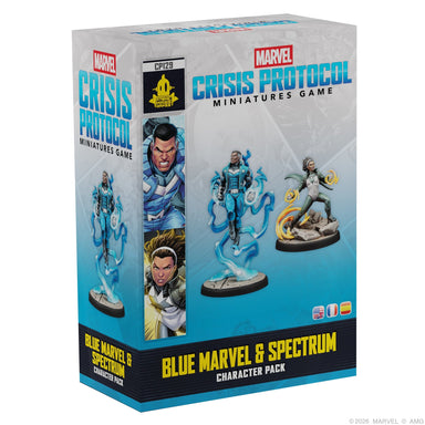 Miniatures Games - Models Atomic Mass Games Marvel: Crisis Protocol - Blue Marvel & Spectrum