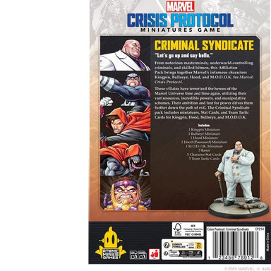 Marvel: Crisis Protocol - Criminal Syndicate Affiliation Pack - Saltire Games