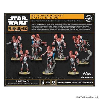 Star Wars: Legion – B2 Super Rocket Battle Droids - Saltire Games