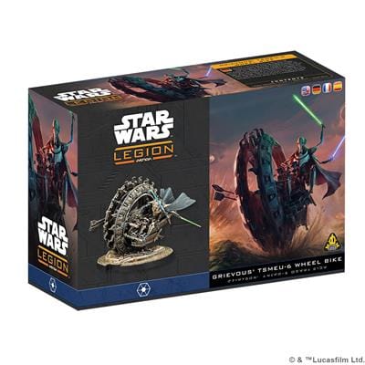 Star Wars: Legion - General Grievous' TSMEU-6 Wheel Bike - Saltire Games