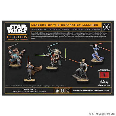 Star Wars: Legion – Leaders of the Separatist Alliance - Saltire Games