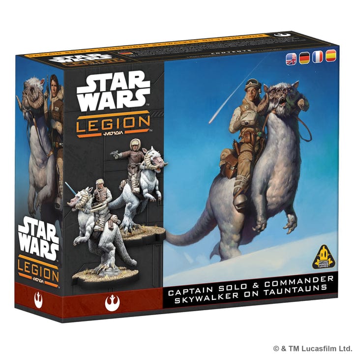 Star Wars: Legion – Captain Solo & Commander Skywalker on Tauntauns - Saltire Games