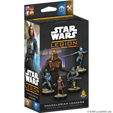 Miniatures Games Atomic Mass Games Star Wars Legion Mandalorian Leaders