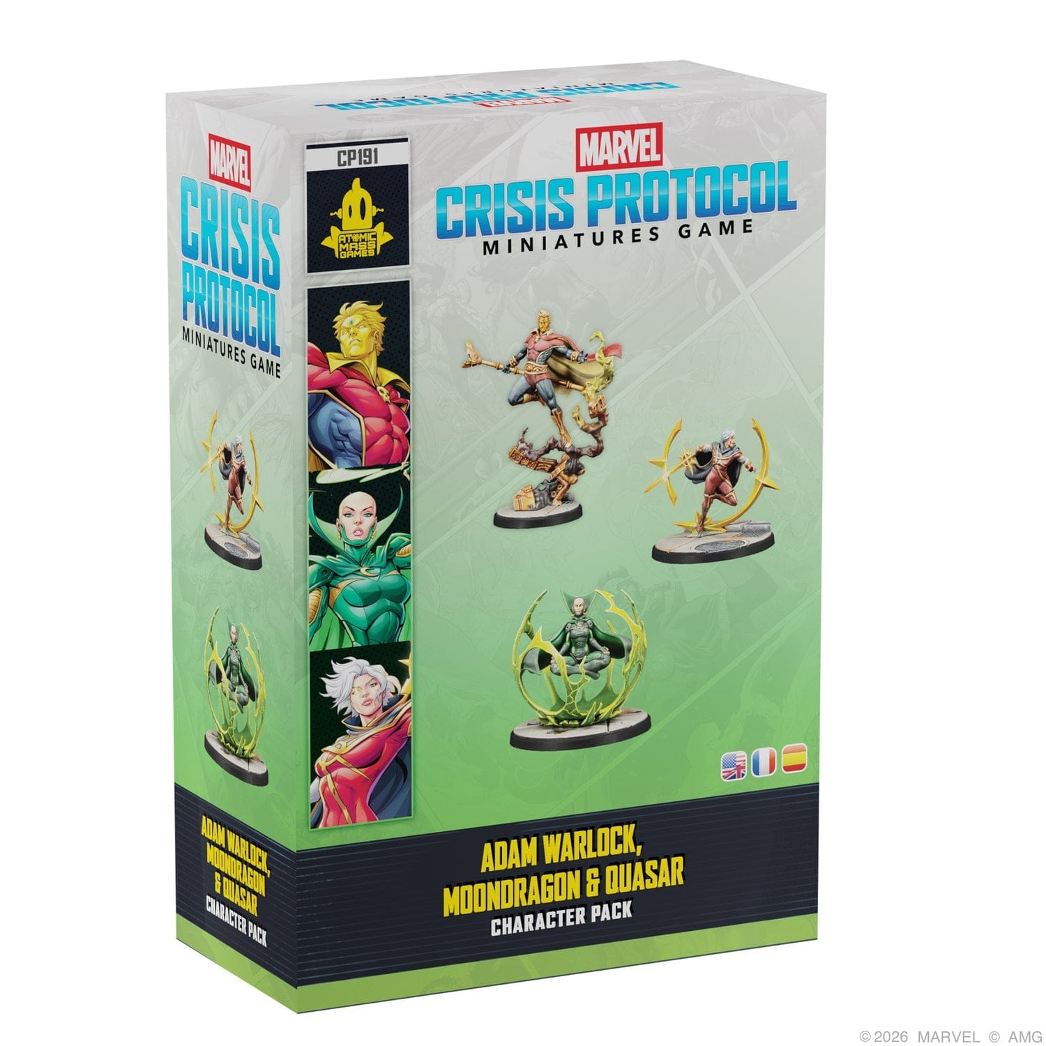 Marvel: Crisis Protocol – Adam Warlock, Moondragon & Quasar - Saltire Games