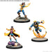 Miniatures Atomic Mass Games Marvel Crisis Protocol – Mirage, Havok, Jubilee & Multiple Man