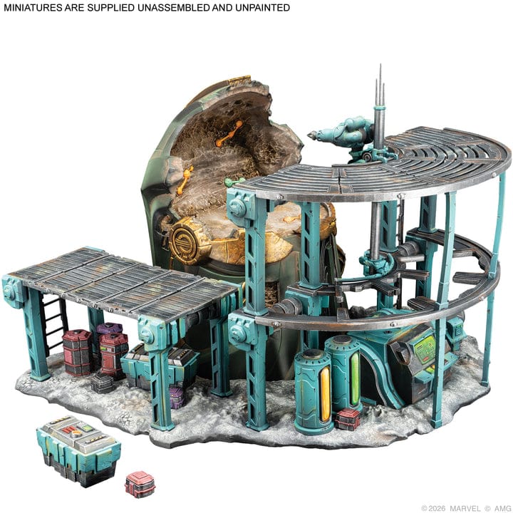 Marvel: Crisis Protocol – Cosmic Motherlode Terrain Pack - Saltire Games