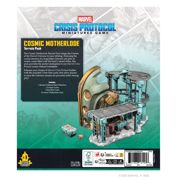 Marvel: Crisis Protocol – Cosmic Motherlode Terrain Pack - Saltire Games