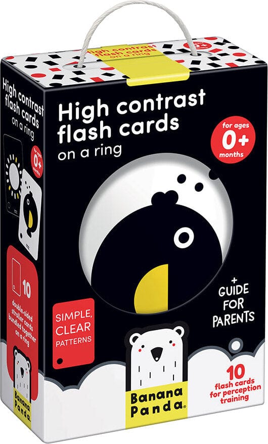 High Contrast Flash Cards on a Ring 0 Months+ - Saltire Games