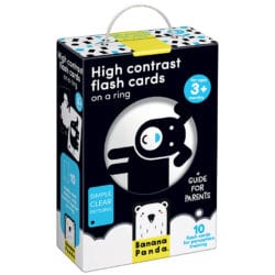 High Contrast Flash Cards on a Ring 3 Months+ - Saltire Games