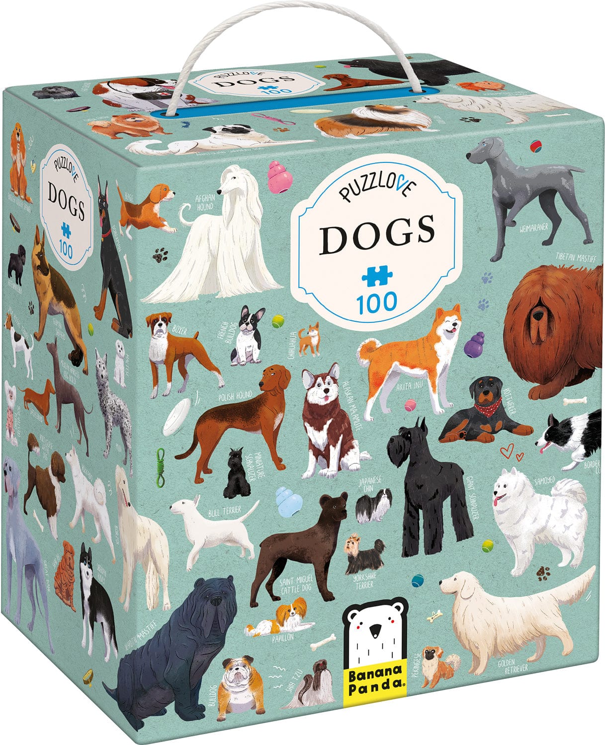 PUZZLOVE Dogs - 100 pcs - Saltire Games