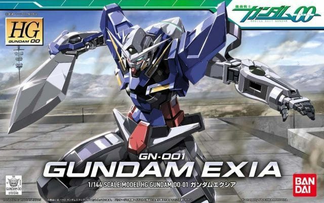 Bandai HG OO 01 Gundam EXIA 1/144 Scale Kit - Saltire Games